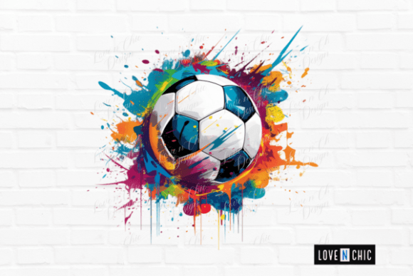 Download Colorful Soccer Football Clipart PNG - Soccer Collection