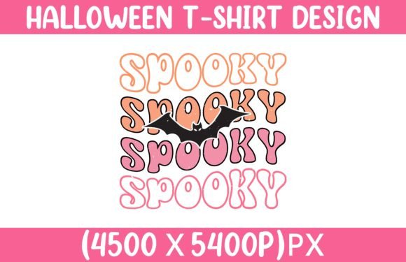 Download Spooky Wave Halloween Sublimation Tshirt - Sublimation tshirt Collection