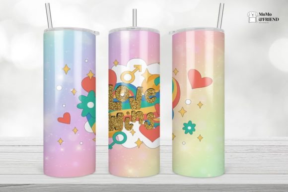 Download Rainbow Love Win LGBT Tumbler Design - Tumbler design Collection
