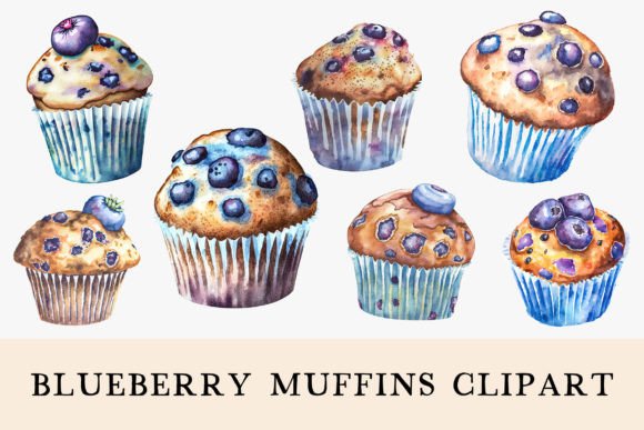 Download Blueberry Muffins Clipart Sublimation - Premium Resources